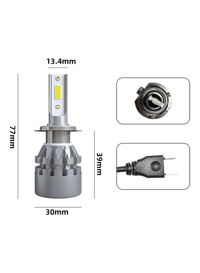 MUNTAQI 2-Piece Car LED Headlights - Image 2