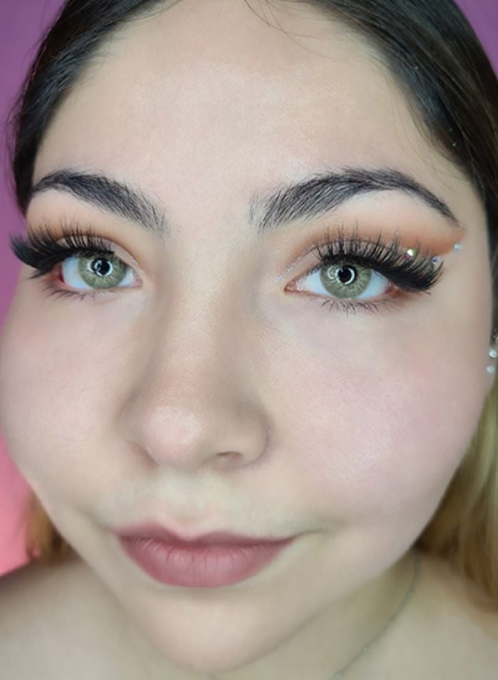 سيدة جديدة عدسات فريش ليدي أوكسيتوسين الملونة 14.20 ملم للاستعمال اليومي، سنوية للاستبدال - Image 3