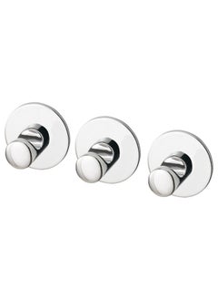Zaboon Hook, Self-Adhesive, Chrome-Plated  - Image 1