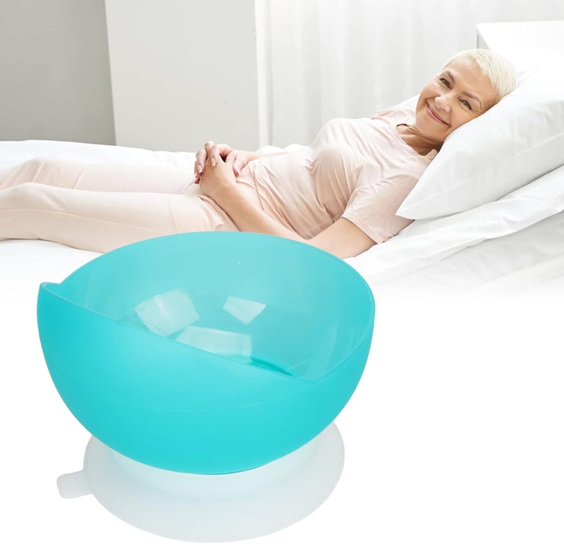 klarako Flexible and Detachable Non Spill Dish with Non Slip Suction Cup, Self Feeding Plate for Stroke Patients, Elderly and Disabled - Image 4