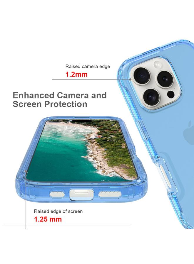 erorex Case For iPhone 16 Pro Max Shockproof Clear Gradient PC + TPU Phone Case - Image 4