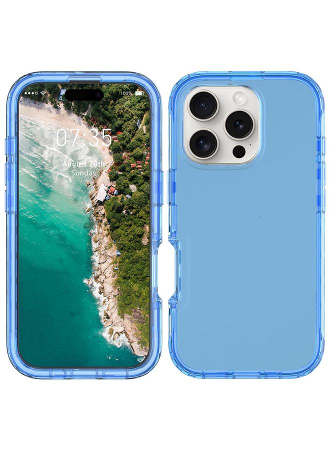 erorex Case For iPhone 16 Pro Max Shockproof Clear Gradient PC + TPU Phone Case - Image 2