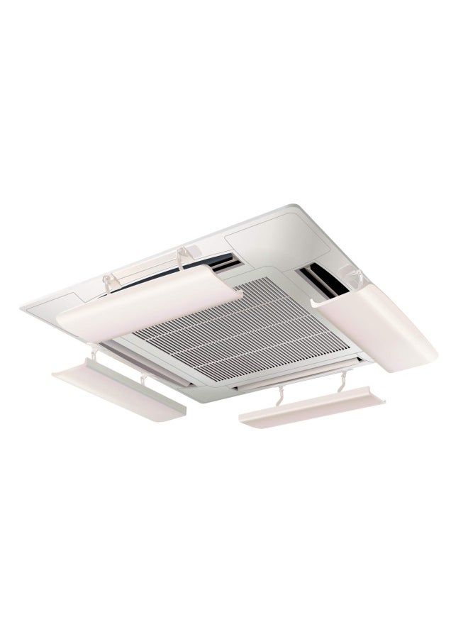 Generic Air Wing  Pro  Angle Adjustable Air Conditioner Deflector helps Cooling Heating Air Circulation  Anti Blast  Wind Baffle and Direction  Anti-Condensation  - Image 1