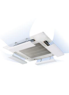 Generic Air Wing  Pro  Angle Adjustable Air Conditioner Deflector helps Cooling Heating Air Circulation  Anti Blast  Wind Baffle and Direction  Anti-Condensation  - Image 2