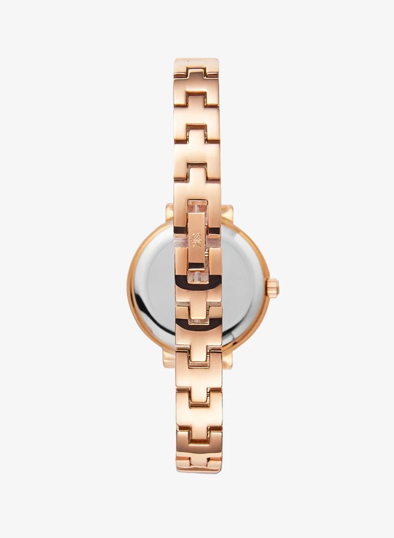 Kenneth Scott White Women's Alloy Analog Watch K22518-RBKM - 28 mm for Women | Best Price UAE