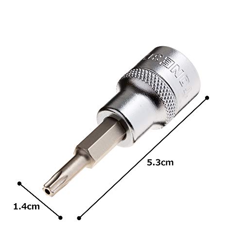 TONE Torx Socket 3TX-T20H 3/8" Inch Drive T20H - Image 3