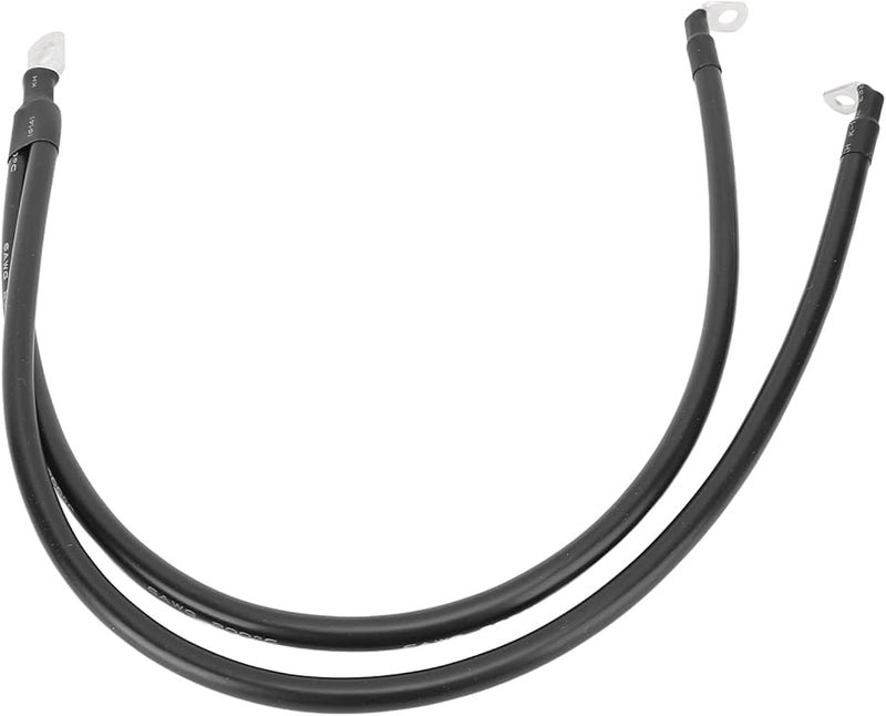 6 AWG Battery Cable 2FT 50cm Power Inverter Wire Set For Automotive Solar Marine Boat RV - Image 1