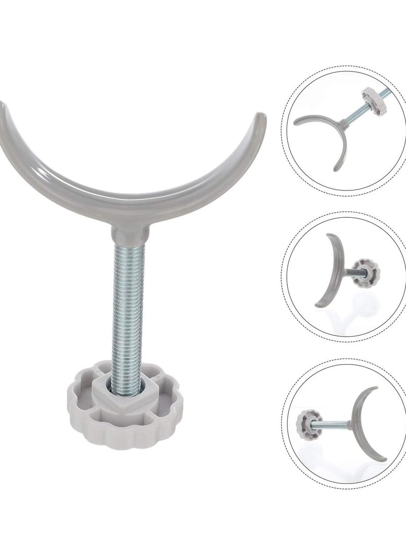 2 Pcs Banister Gate Adaptors U Shped Spindle Gate Extender Spindle Rods Baby Gate Replacement Parts Extensions Accessory Kit