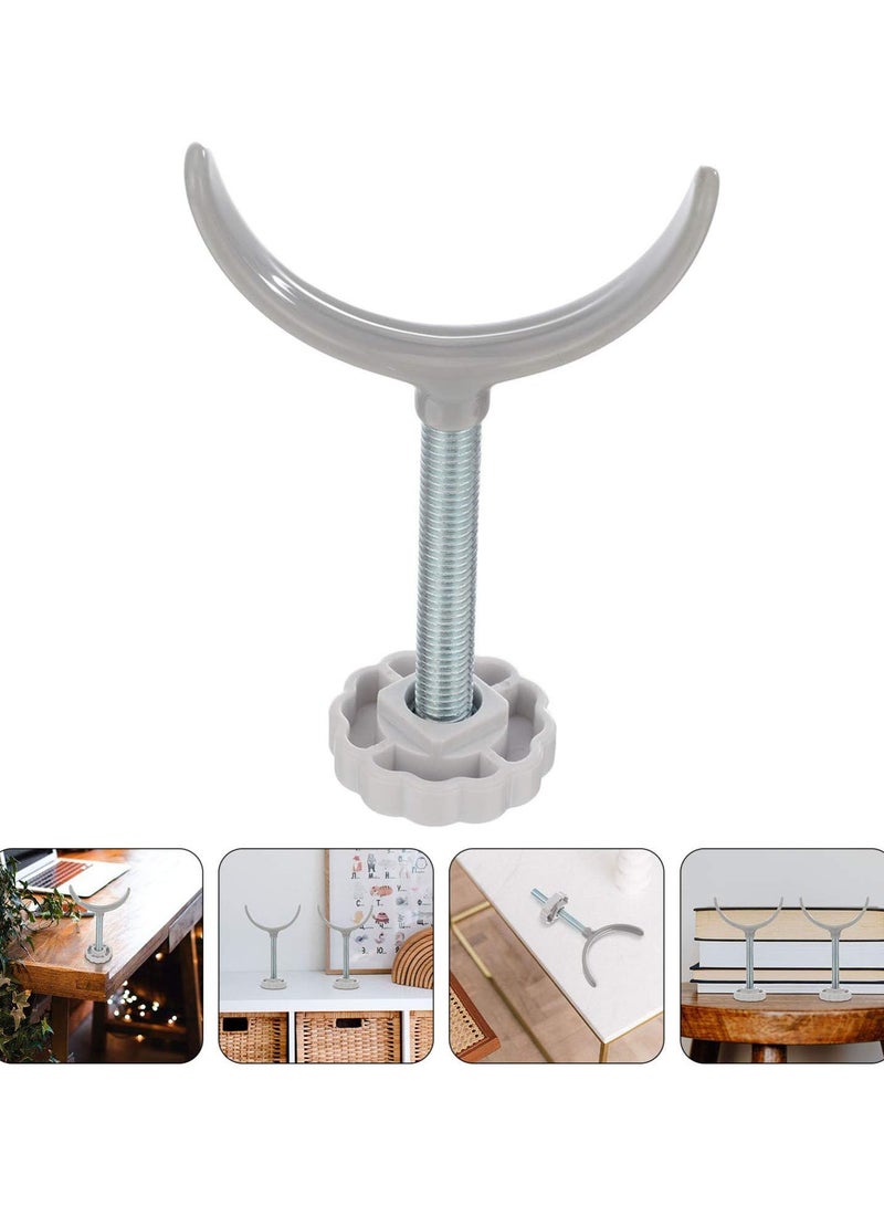 2 Pcs Banister Gate Adaptors U Shped Spindle Gate Extender Spindle Rods Baby Gate Replacement Parts Extensions Accessory Kit