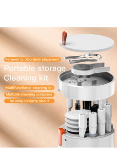 OUYoo OUYoo Keyboard Cleaning Kit Laptop Cleaner, 20-in-1 Computer Screen Cleaning Brush Tool, Multi-Function PC Electronic Cleaner Kit Spray for iPad iPhone Pro, Earbuds, Camera Monitor  - Image 3