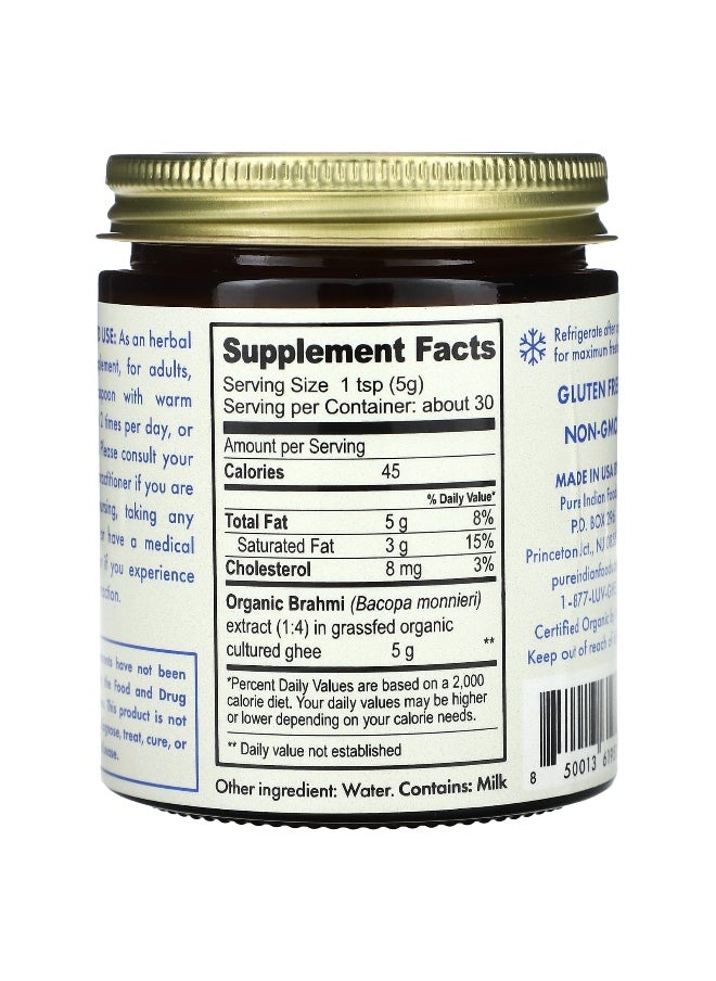 Pure Indian Foods Pure Indian Foods, Organic Brahmi Ghee, 5.3 oz (150 g)  - Image 2