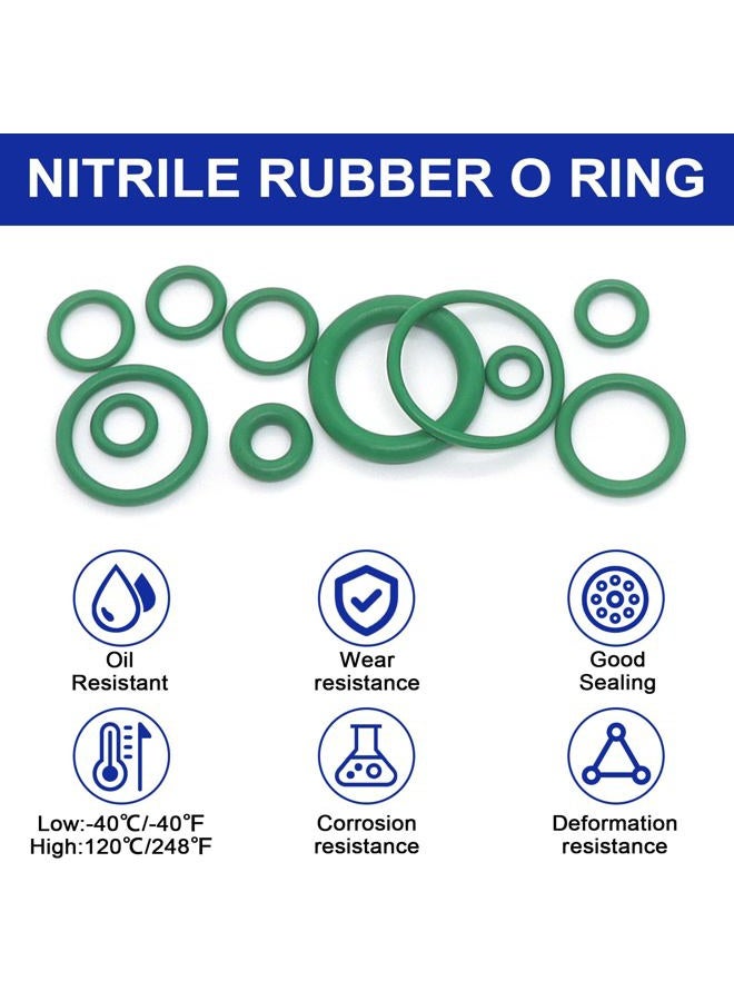 BUSY-CORNER 612 Pcs Automotive AC O Rings Kit, SAE& Metric Air Conditioning O Rings Assortment for Car A/C Compressor and Professional Plumbing Faucet Seal Repair with 4PCS O-Ring Picks - Image 4