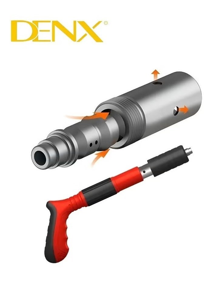 دينكس مثقاب مسامير هوائي لثقب الفولاذ وتثبيت المسامير متعددة الألوان - أداة تثبيت مسامير متينة بدون مسامير للمعادن والخشب والمشاريع اليدوية - Image 3