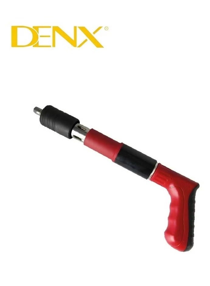 دينكس مثقاب مسامير هوائي لثقب الفولاذ وتثبيت المسامير متعددة الألوان - أداة تثبيت مسامير متينة بدون مسامير للمعادن والخشب والمشاريع اليدوية - Image 1