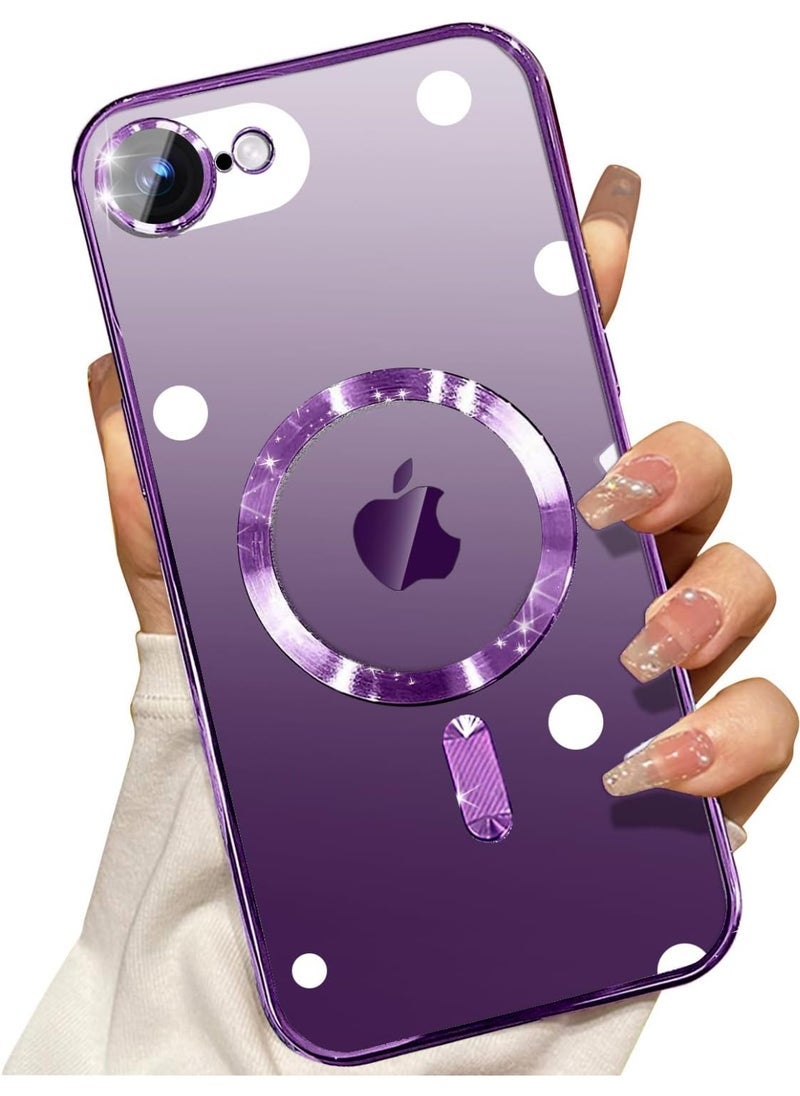 جاجيك iPhone 16e Case Cover  Compatible with MagSafe Elegant Anti-Scratch  with Camera Lens Protection Magnetic Cover for iPhone 16e 6.1-inch - Image 1