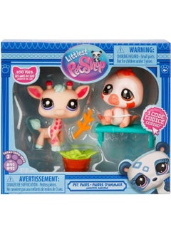 Littlest Pet Shop Minis 2-Piece Figure Set S2 - Giraffe and Sloth - 5 cm Minis  - Image 2
