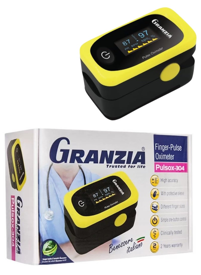  جرانزيا جهاز قياس الأكسجين والنبض من Granzia – دقة عالية، تصميم أنيق، أداء موثوق لعناية صحية يومية في أي وقت وأي مكان - Image 1