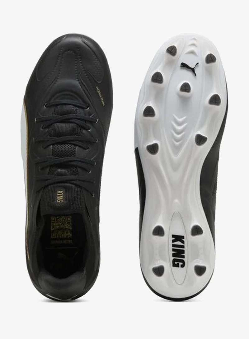 Puma PUMA Black-PUMA White-PUMA Gold KING 20 ULTIMATE FG/AG Football Boots Unisex for Men | Best Price UAE