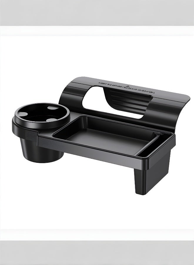 Multi-purpose storage box with car phone holder