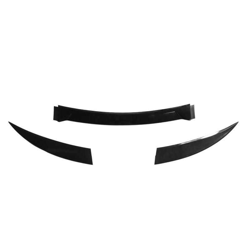 Universal Rear Spoiler Wing Glossy Black - Increase Stability Reduce Wind Resistance Universal Design Car Tail Spoiler for Safe Driving - Image 4