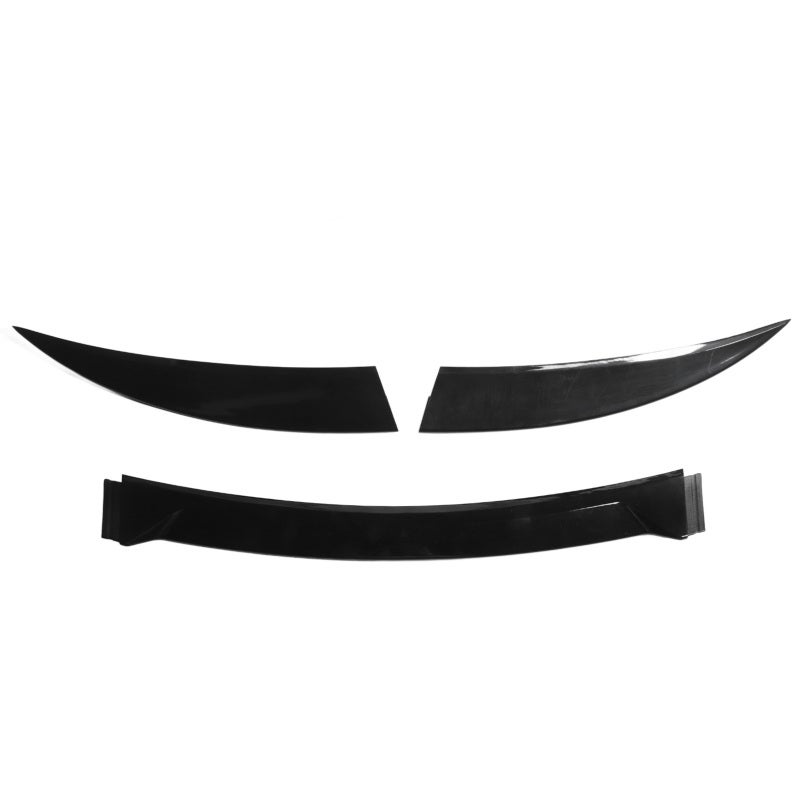 Universal Rear Spoiler Wing Glossy Black - Increase Stability Reduce Wind Resistance Universal Design Car Tail Spoiler for Safe Driving - Image 3