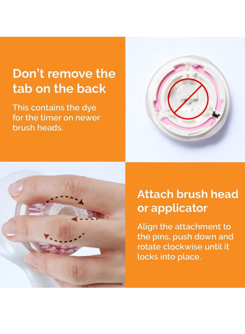 Clarisonic Clarisonic Deep Pore Facial Cleansing Brush Head Replacement | Compatible with Mia 1, Mia 2, Mia Fit, Alpha Fit, Smart Profile Uplift and Alpha Fit X  - Image 3