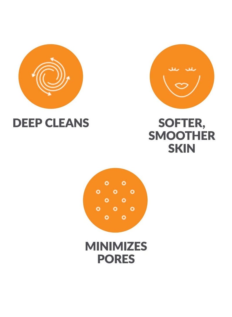 Clarisonic Clarisonic Deep Pore Facial Cleansing Brush Head Replacement | Compatible with Mia 1, Mia 2, Mia Fit, Alpha Fit, Smart Profile Uplift and Alpha Fit X  - Image 4