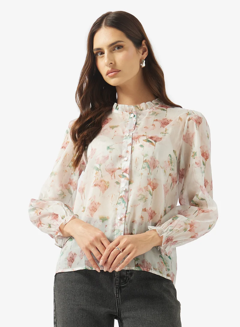 ELLA Floral Print Shirt