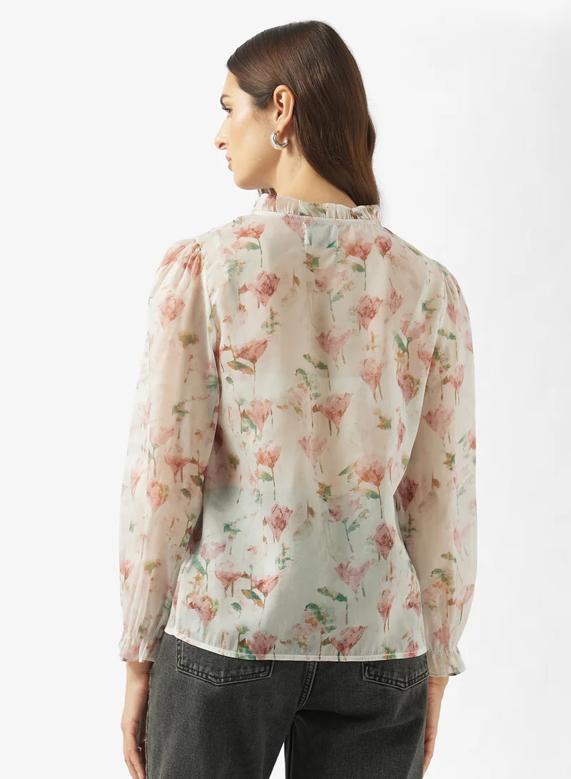 ELLA Floral Print Shirt