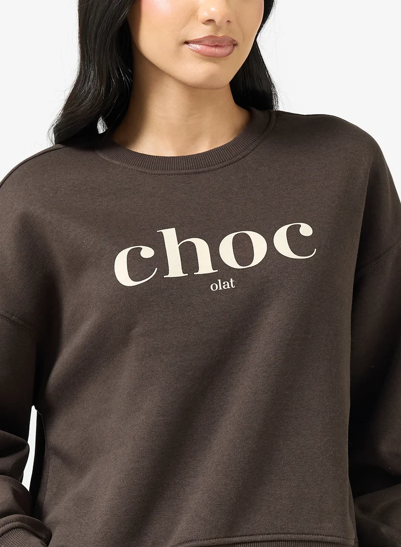 ONLY  ONLBEST Long sleeve PRINT CREW NECK Sweatshirt for Women | Best Price UAE