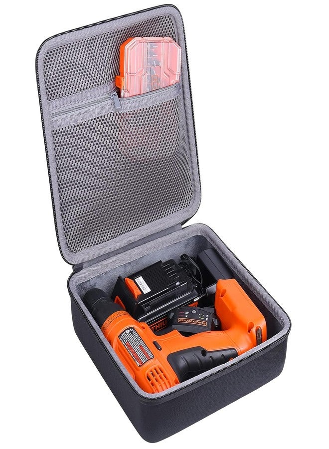 co2CREA Hard Case Replacement for BLACK+DECKER LDX120C / LD120VA MAX Cordless Drill Driver - Image 1