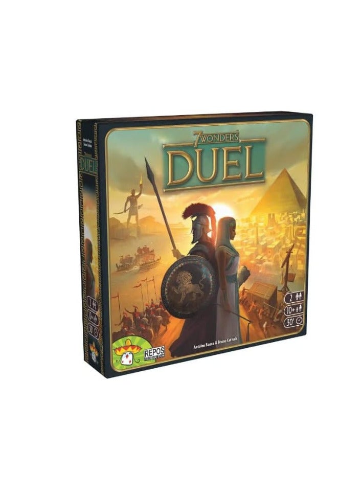 Repos Production 7 Wonders: لعبة Duel Board للاعبين، للأعمار من 10 سنوات فما فوق