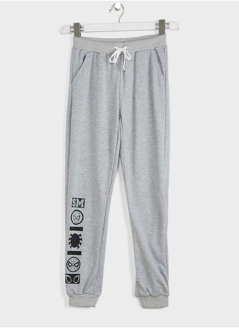 MARVEL - Youth Spiderman Sweatpants - Image 1