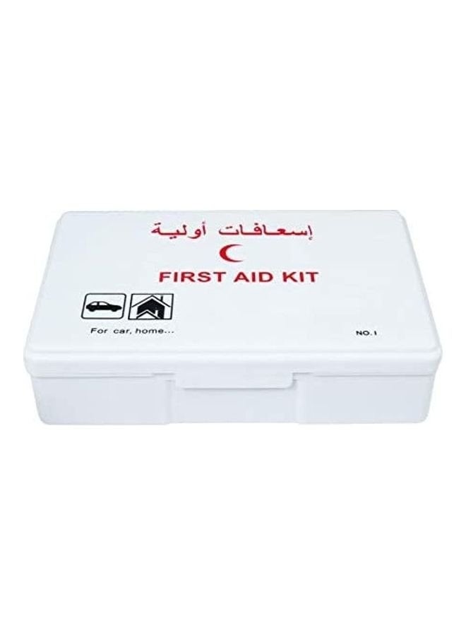 YONK First Aid Kit Set 42-Piece White 21cm - Image 1