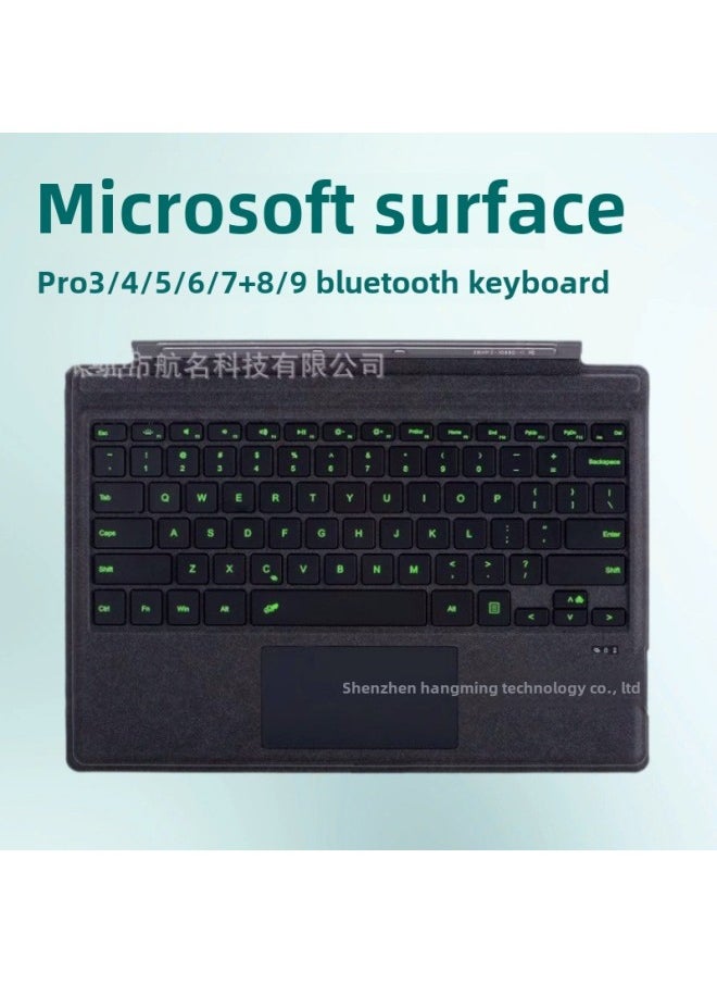 Surface Keyboard For Microsoft SurfacePro3/4/5/6/7/Tablet Magnetic Bluetooth Keyboard-Color:Gray-Product Type:Surfacepro3/4/5/6/7/+ Toggle Switch