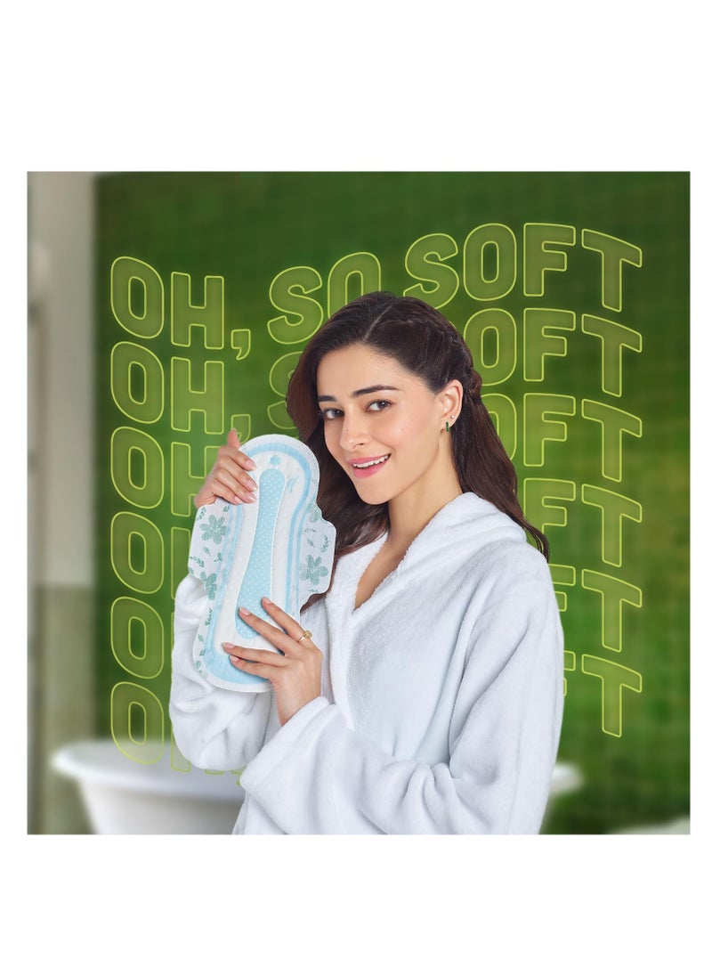 Whisper WHISPER ULTRA HYGIENE+COMFORT SANITARY PADS, 30 XL+ PADS, FOR HEAVY FLOW, LONG LASTING PROTECTION, LOCKS ODOUR & WETNESS, DRY TOP SHEET, DISPOSABLE WRAPPER  - Image 4