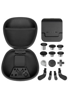 Complete Component Pack for Xbox Elite Wireless Controller Series 2，package Includes 1 Carrying Case 1 Dock, 4 Paddles, 2 DPads, 6 Thumbsticks,1Tool