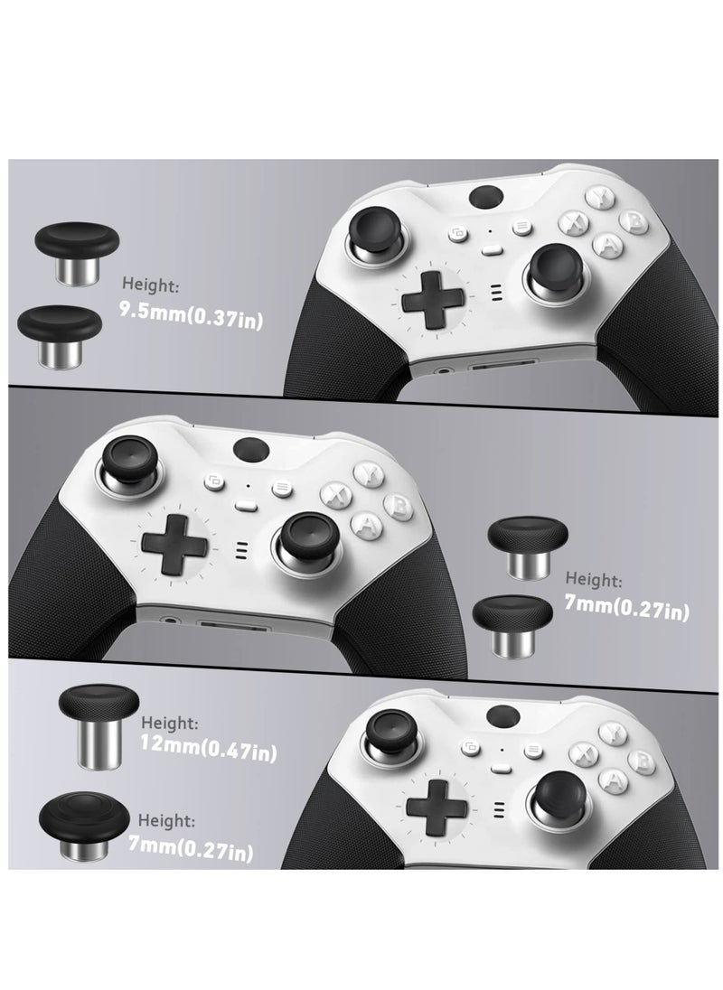 Excefore - Complete Component Pack for Xbox Elite Wireless Controller Series 2，package Includes 1 Carrying Case 1 Dock, 4 Paddles, 2 DPads, 6 Thumbsticks,1Tool - Image 1