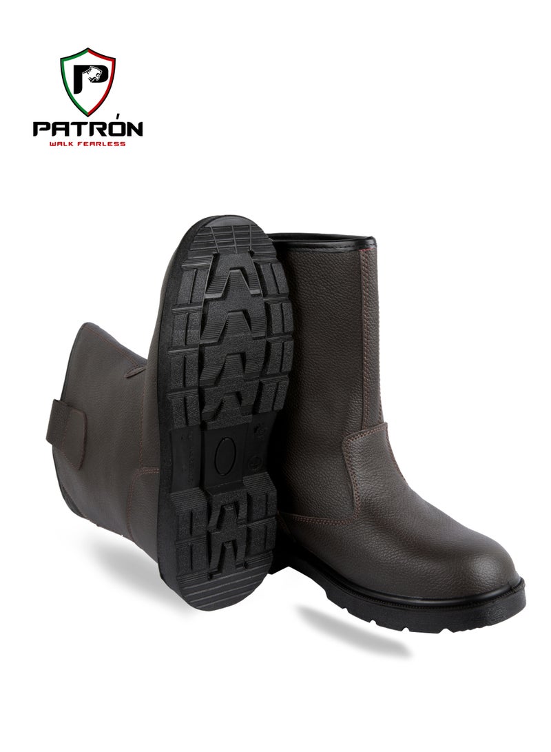 Patron RIGGER O6800 Water, Heat Shock And Energy Absorbation Leather Industrial Safety Shoe - Image 2