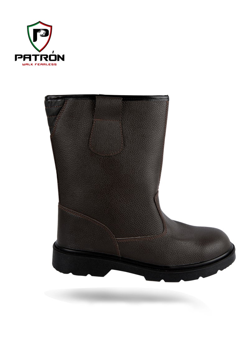 Patron RIGGER O6800 Water, Heat Shock And Energy Absorbation Leather Industrial Safety Shoe - Image 3