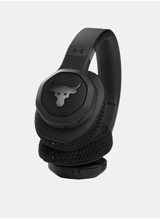 UNDER ARMOUR - Project Rock Over-Ear Training Headphones Black - Image 1