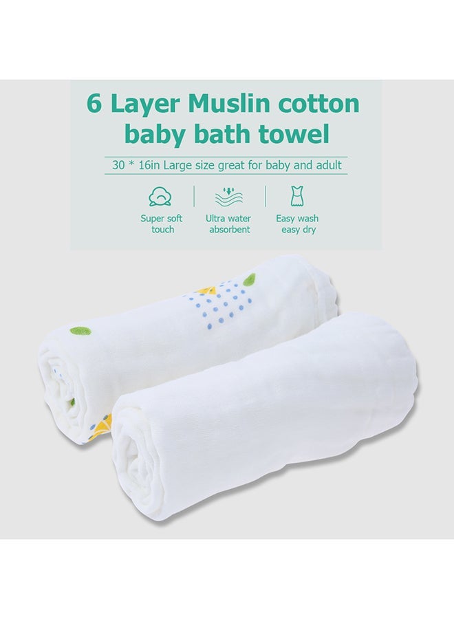 NIBEMINENT 2-Piece Baby Bath Towel - Image 4