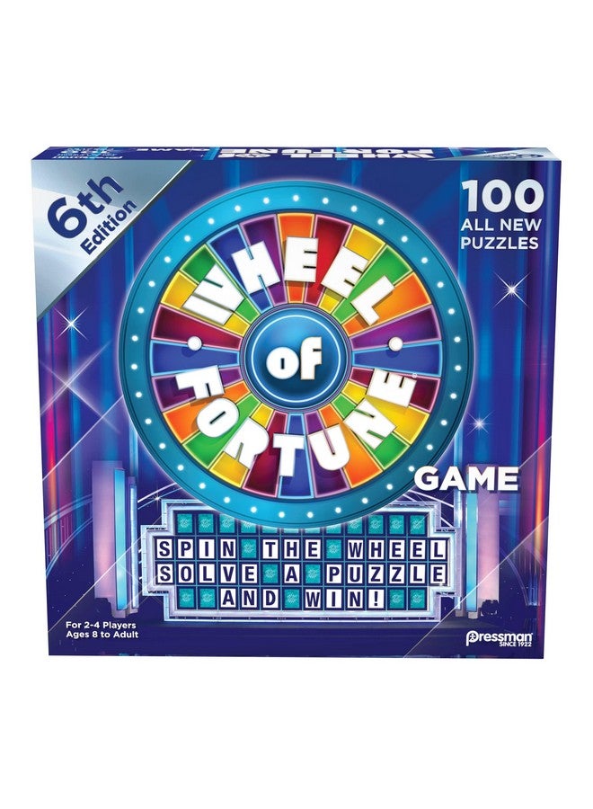 Pressman Wheel of Fortune Game: 6th Edition - Spin The Wheel, Solve A Puzzle, And Win by Pressman - Image 2