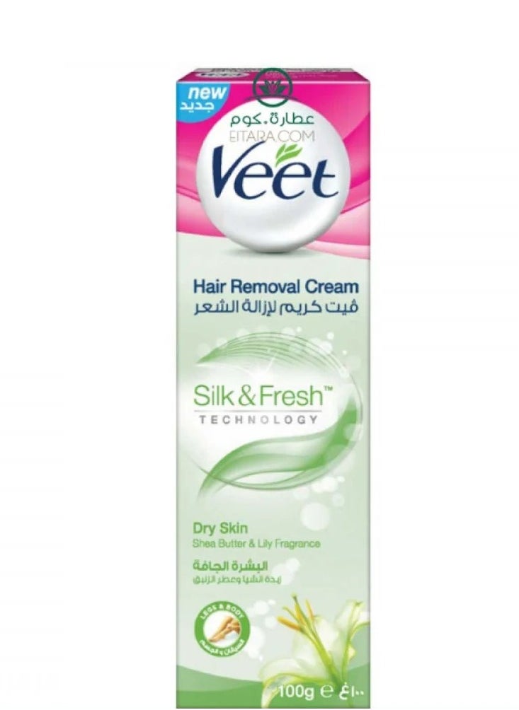 Veet Hair Removal Cream Dry Skin 100ml 