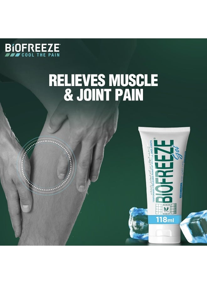 Pain Relief Gel Temporary Relief From Muscle And Joint Pain Soothing Natural Menthol With Ilex 118Ml - pzsku/Z5EAF5B9A294F5B235C7CZ/45/_/1723524051/09ded0aa-4af0-4c7c-aefb-dc8fa50dcbbe