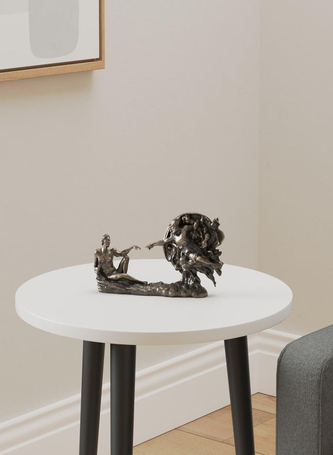 Veronese Design 4.5 Inch Genesis The Creation of Adam Sistine Chapel Michelangelo Great Art Religious Antique Bronze Statue - Image 2