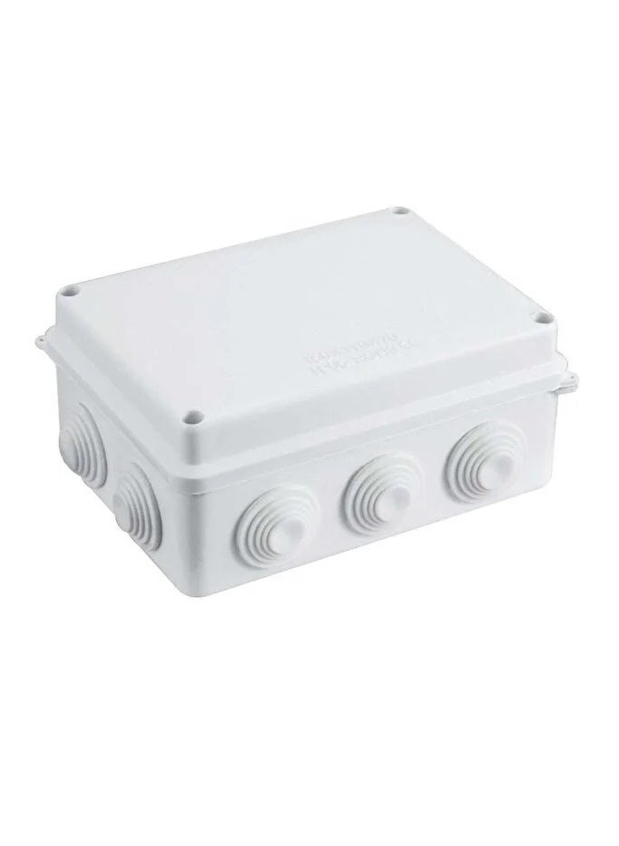 FS AB150 Weatherproof Electrical Junction Box Waterproof Cable Connection Box Durable Outdoor Electrical Enclosure
