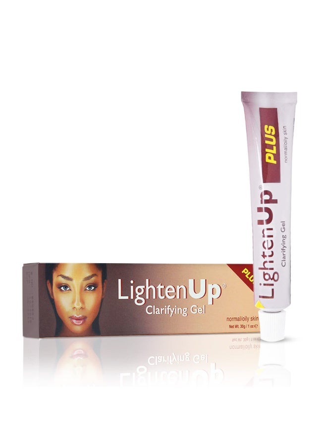 LIGHTENUP Lighten Up PLUS Beauty Skin Clarifying Gel Tubes 30g (Pack of 2)