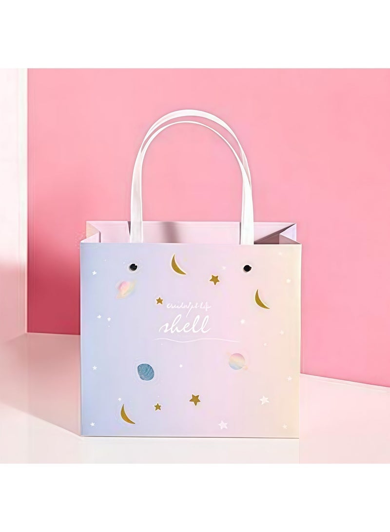 عالم البالونات 5 قطع من علب الهدايا المتدرجة مع حقيبة تخزين، علب تغليف هدايا أعياد الميلاد، علب هدايا مفاجئة للذكرى السنوية، علب تغليف هدايا عيد الحب، علب هدايا لطيفة - Image 1