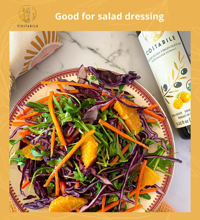 Costabile Organic Extra Virgin Olive Oil with Orange Extract - Image 4